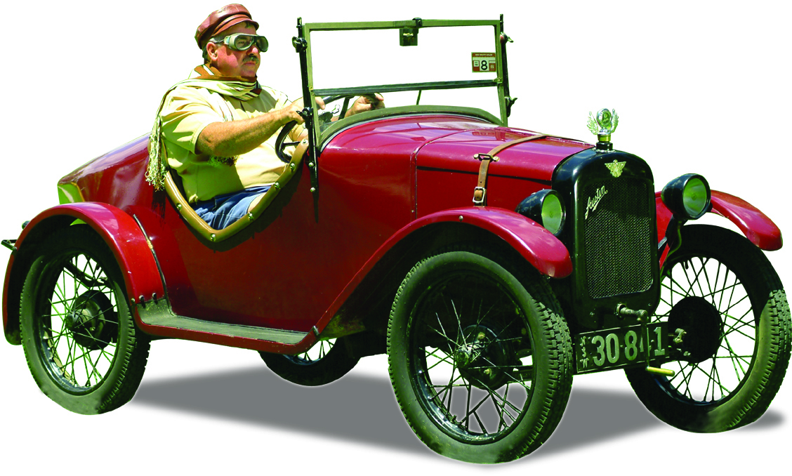 Austin 7 duck back sports car